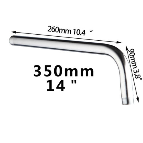 Stainless steel shower rod / shower arm 350 MM