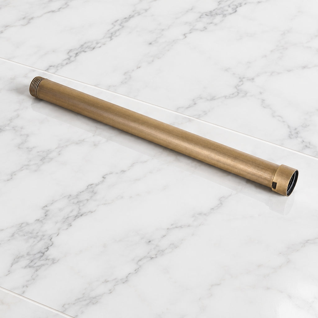 Rallonge de douche en bronze Badique – rehausse pour colonnes de douche apparentes