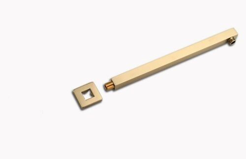 Einbaudusche mattgold