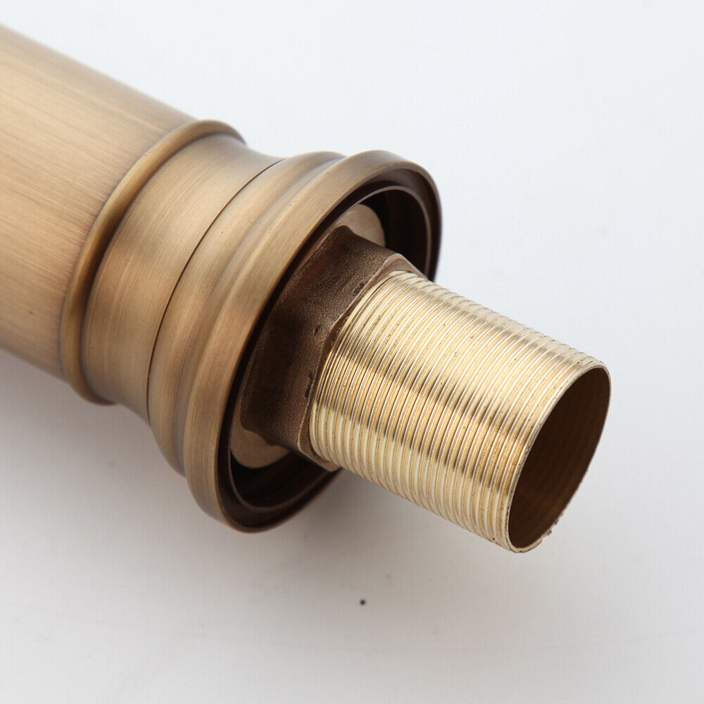 Bronze-colored waterfall tap, country style