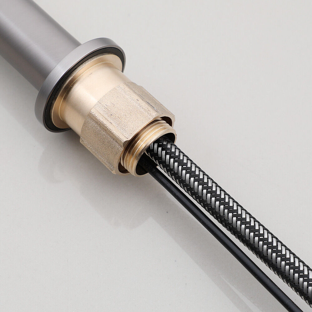 Sensor tap Cesaro Gun metal cold model