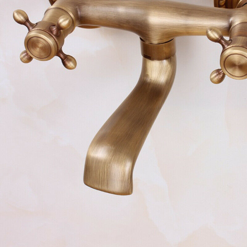 Wandhahn aus Bronze mit schwenkbarem Auslauf