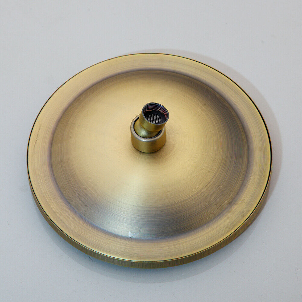 Bronzefarbene Einbaudusche