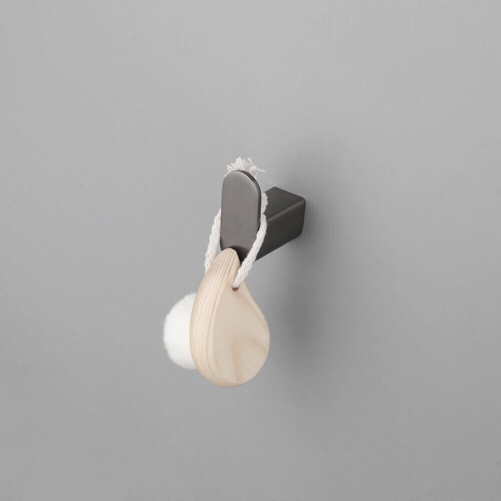 Badezimmerhaken Gunmetal