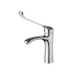 Elbow mixer tap chrome
