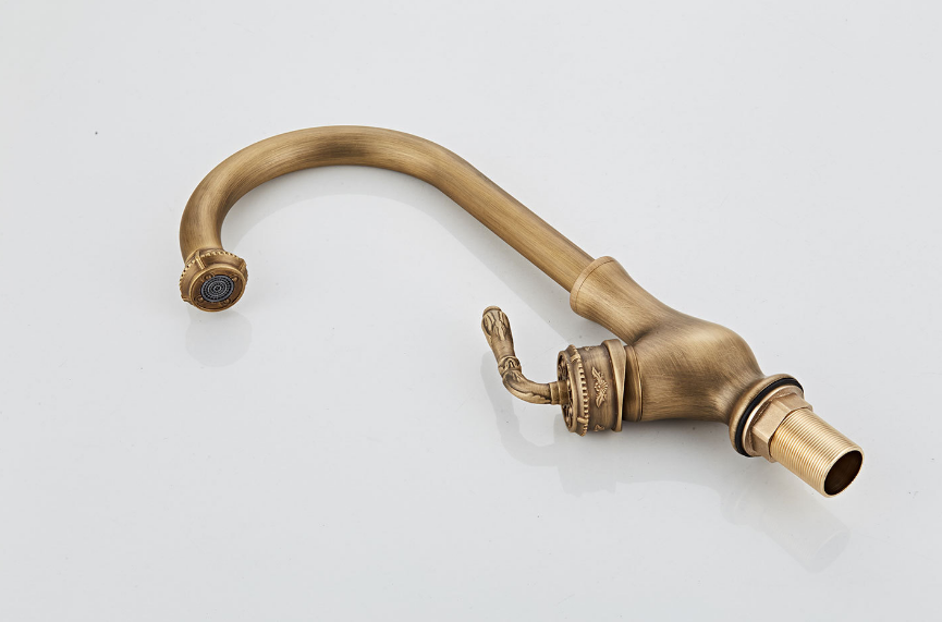 Elegant bronze faucet