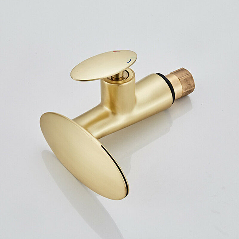 Wasserfall-Wasserhahn in Mattgold