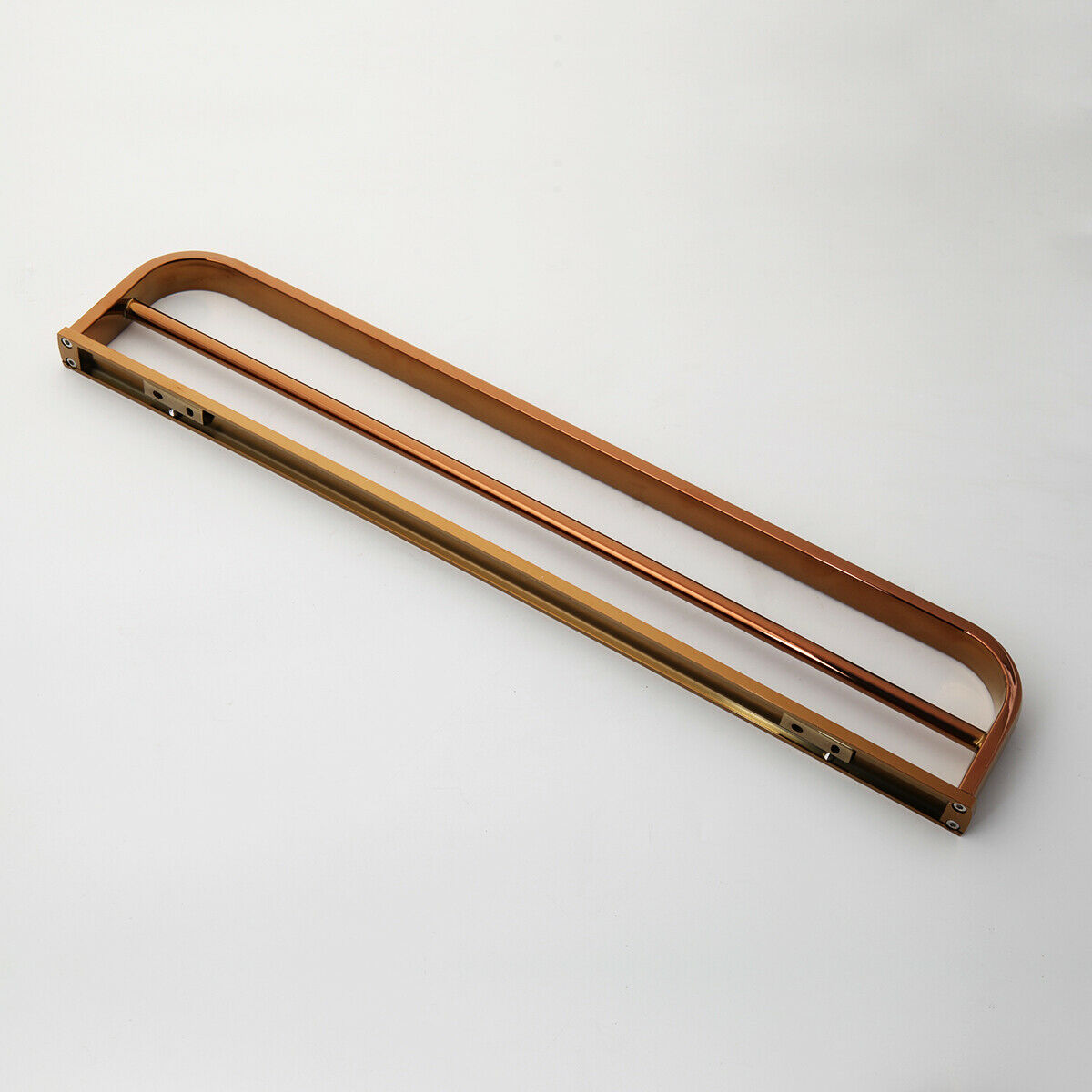 Beautiful rose gold towel rack