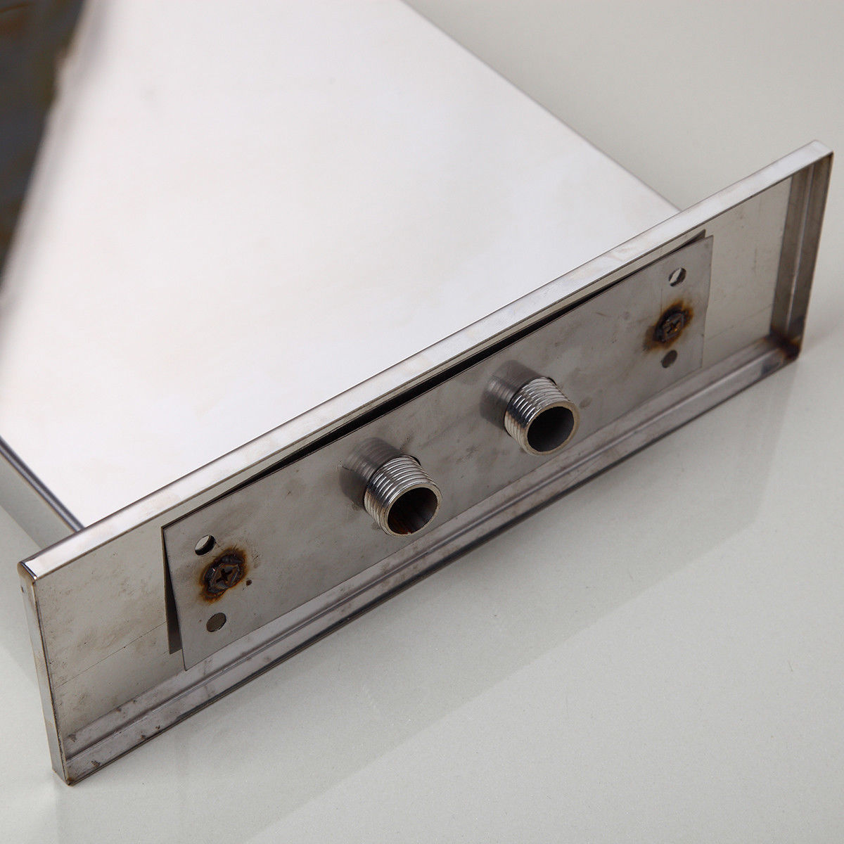 Regendusche mit Wasserfallfunktion, Chromoberfläche