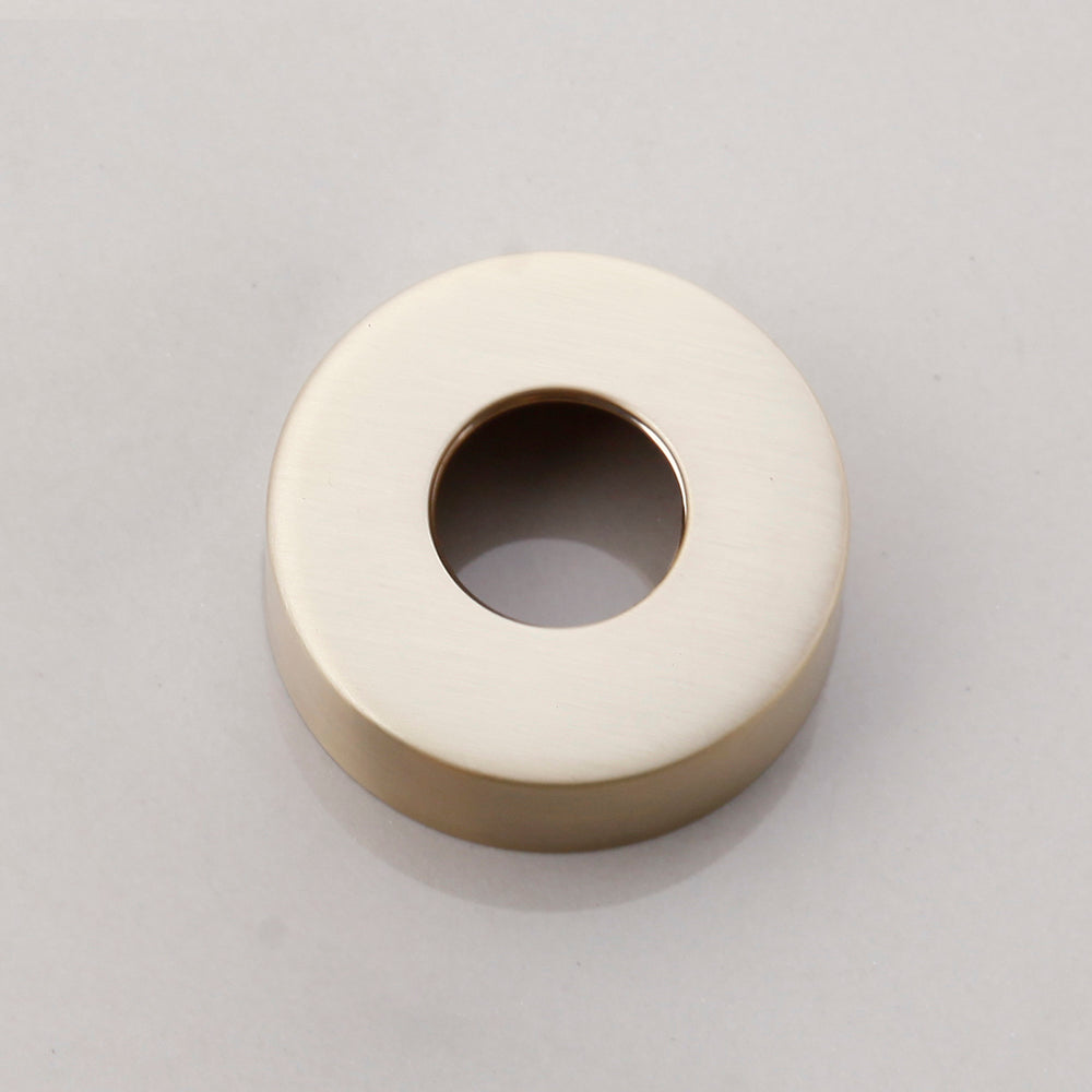 Finish tap rosette brushed gold