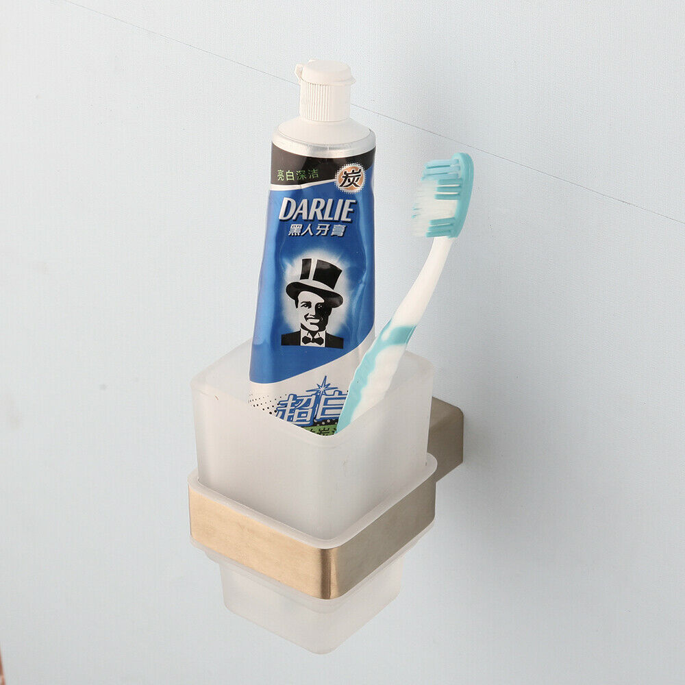 Matte gold cup holder