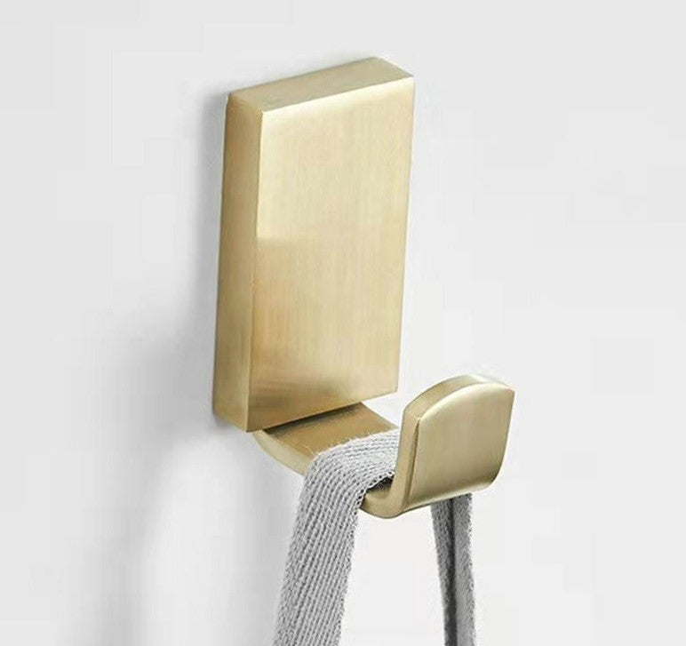 Wandhaken aus gebürstetem Gold