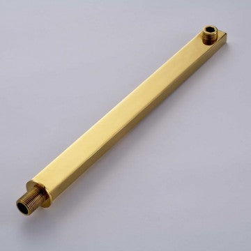 Gold shower arm