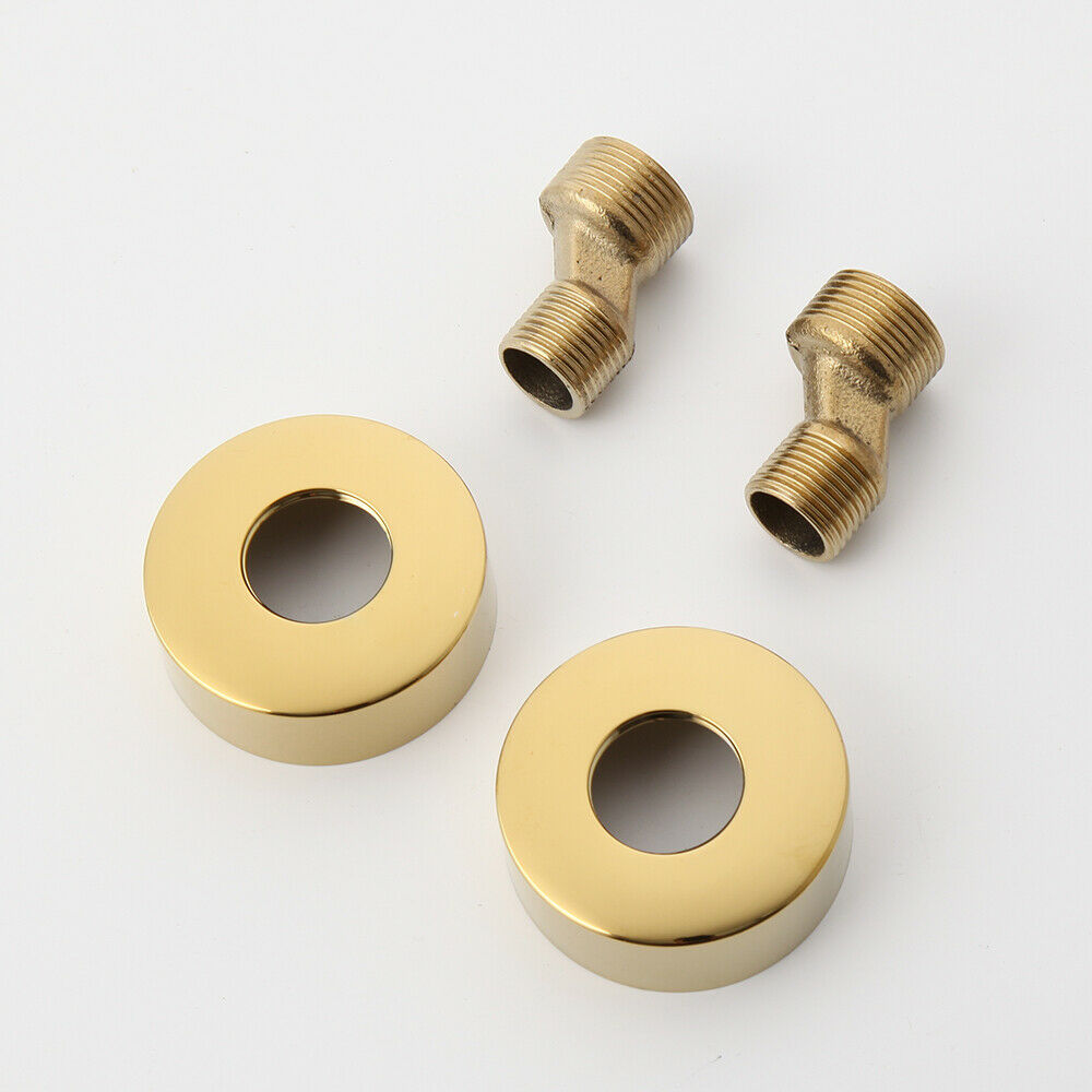 Luxuriöses Thermostat-Duschset in Gold