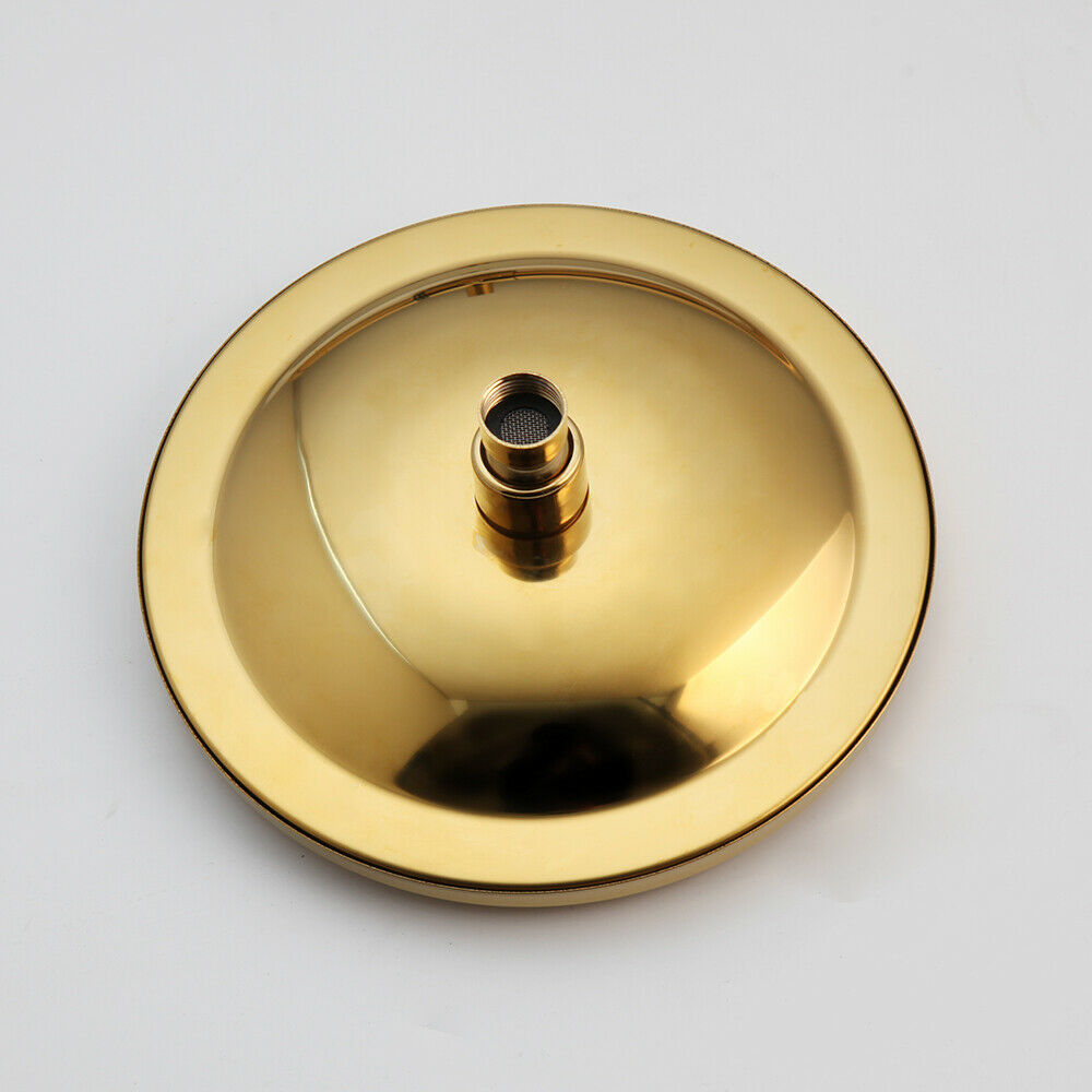 Goldfarbene Aufputzdusche