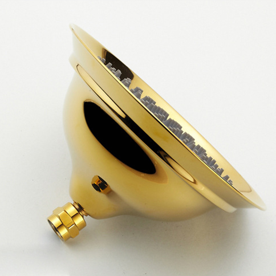 Goldenes Aufputz-Duschset