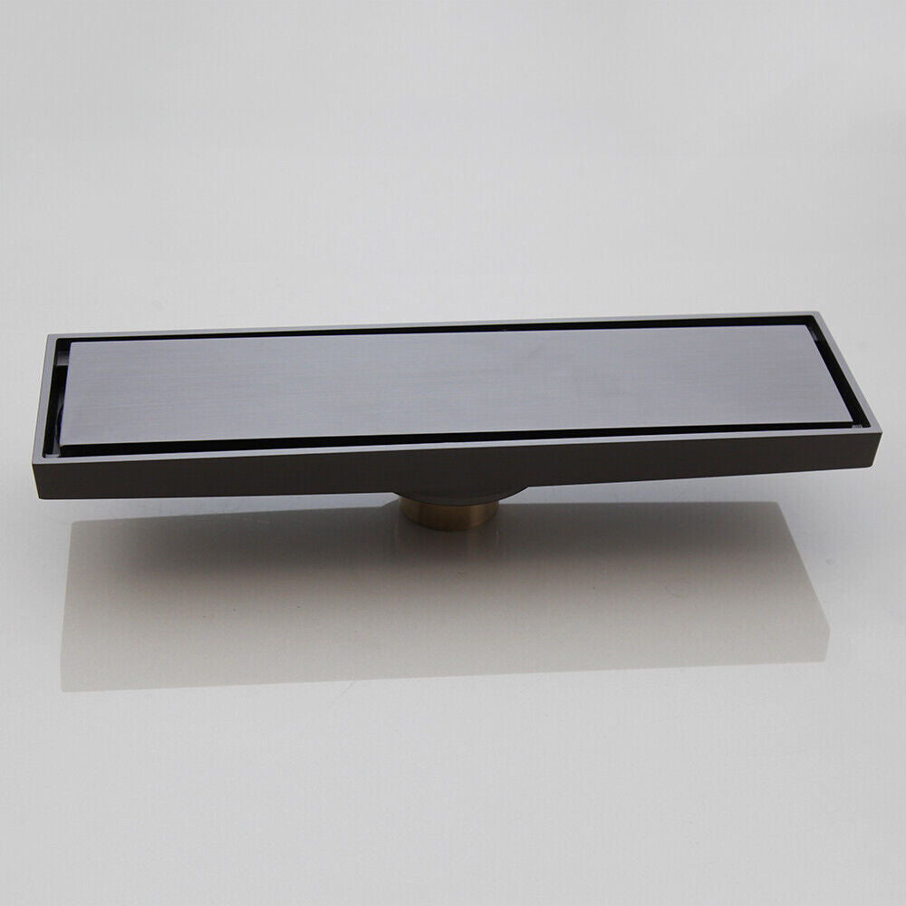 Gunmetal Shower Drain with Smell Trap