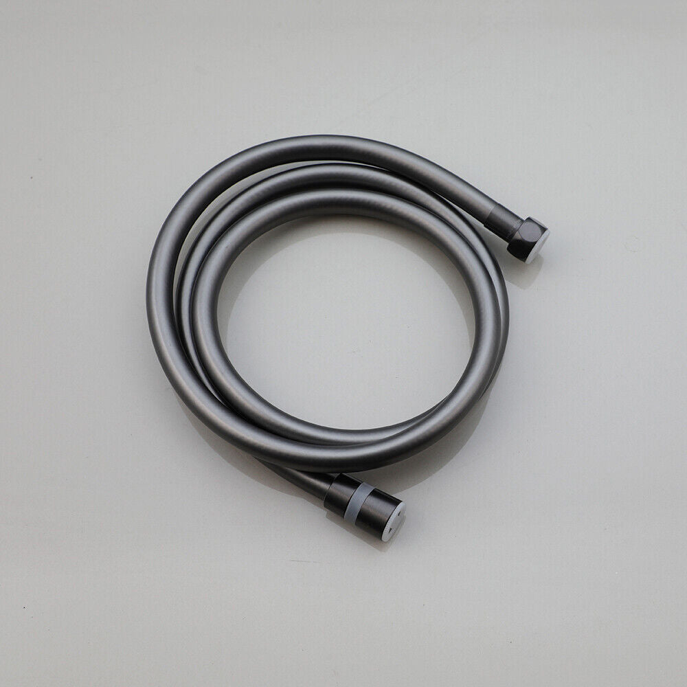 Luxury Gun Metal Built-in Rain Shower