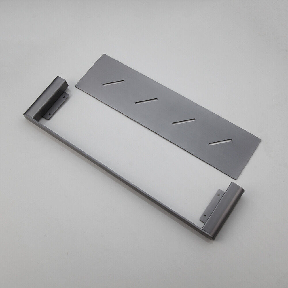 Elegant Gunmetal Shelf for Bathroom or Toilet