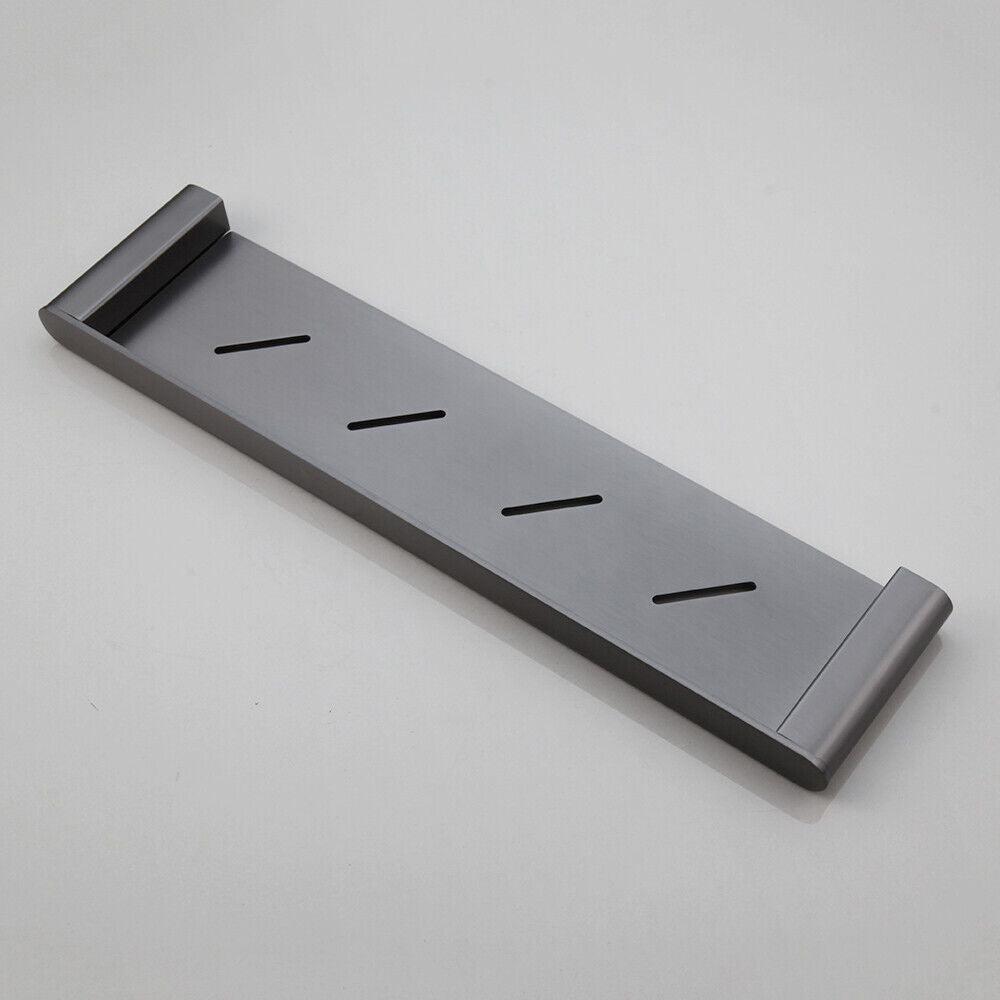 Elegant Gunmetal Shelf for Bathroom or Toilet