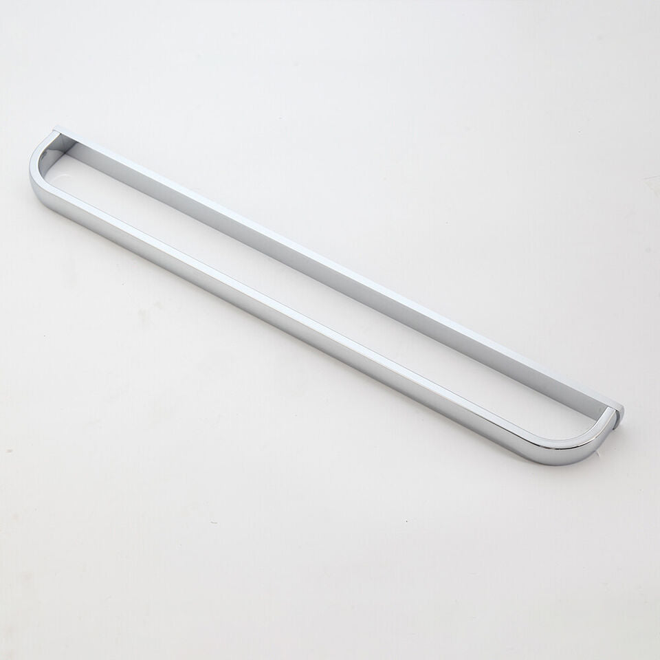 Chrome towel rack single