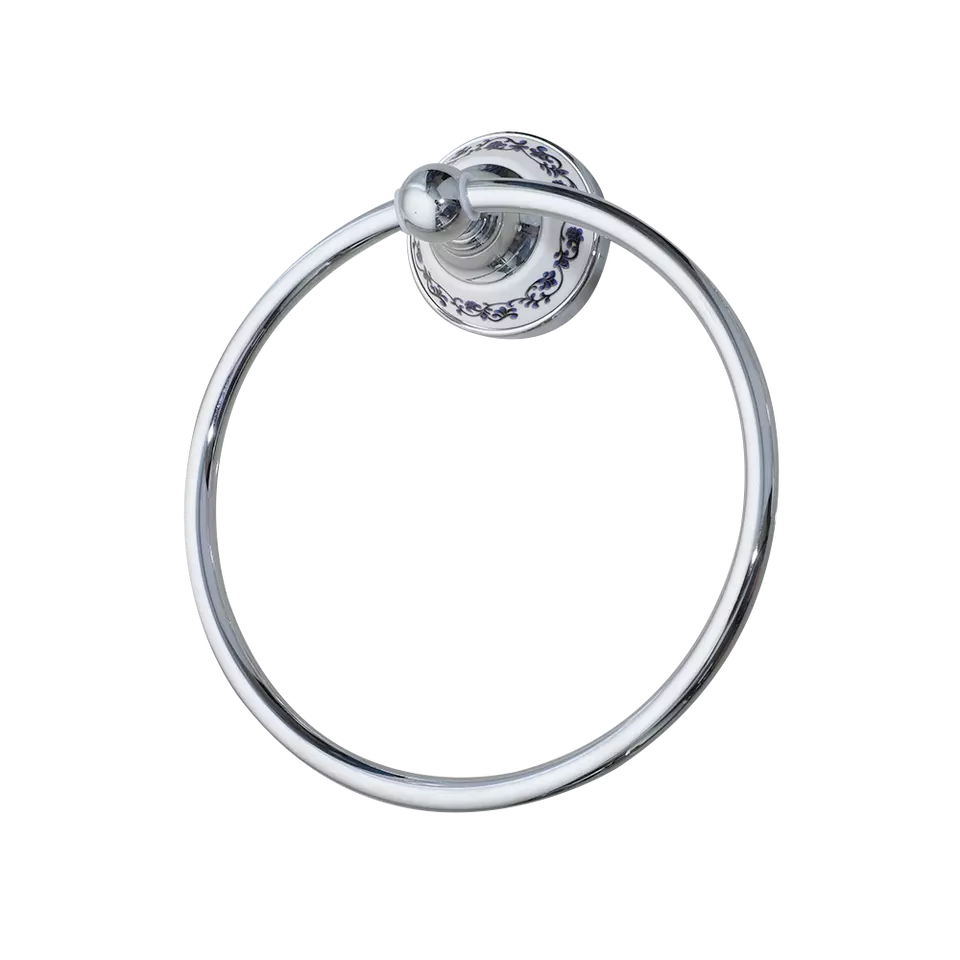 Luxury Towel Ring - Chrome