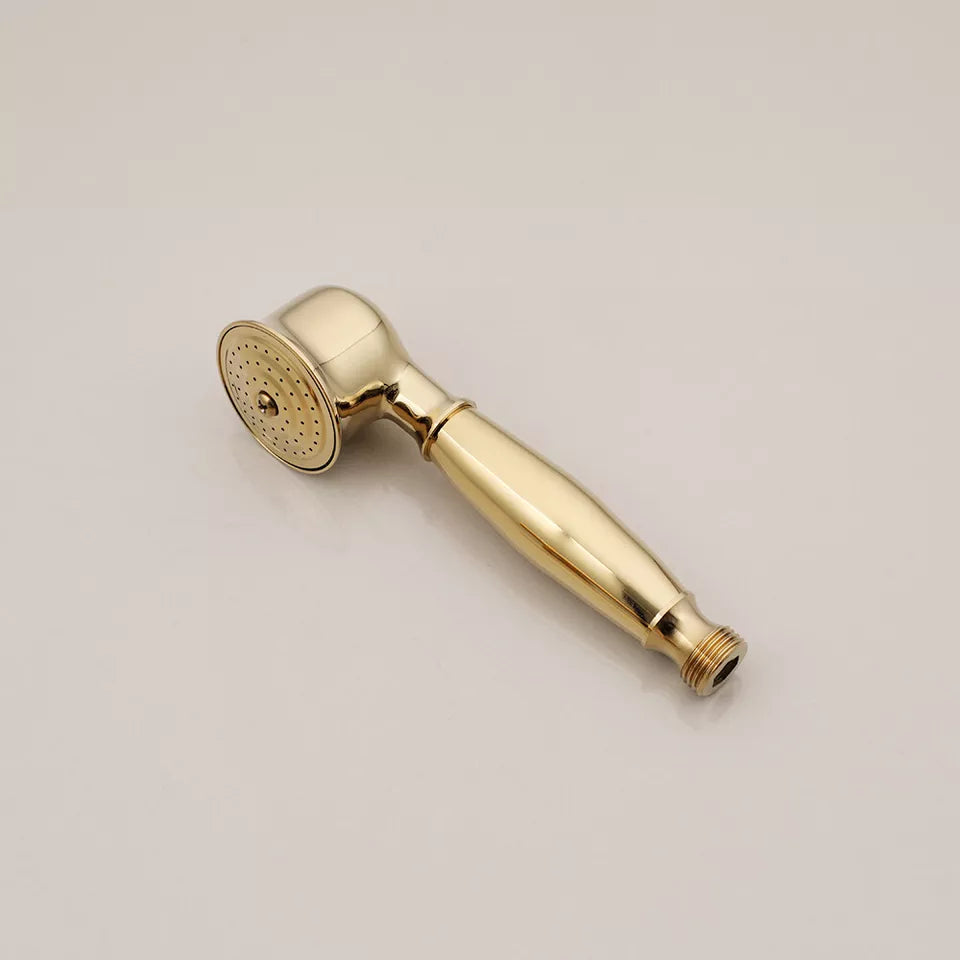 Goudkleurige Thermostatische Opbouw Regendoucheset