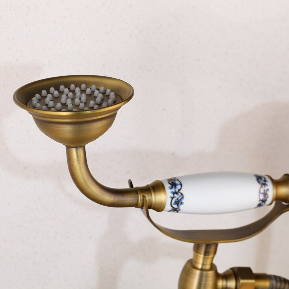 Bronze-colored Country-Style Bath Tap – For Bath Rim Mounting