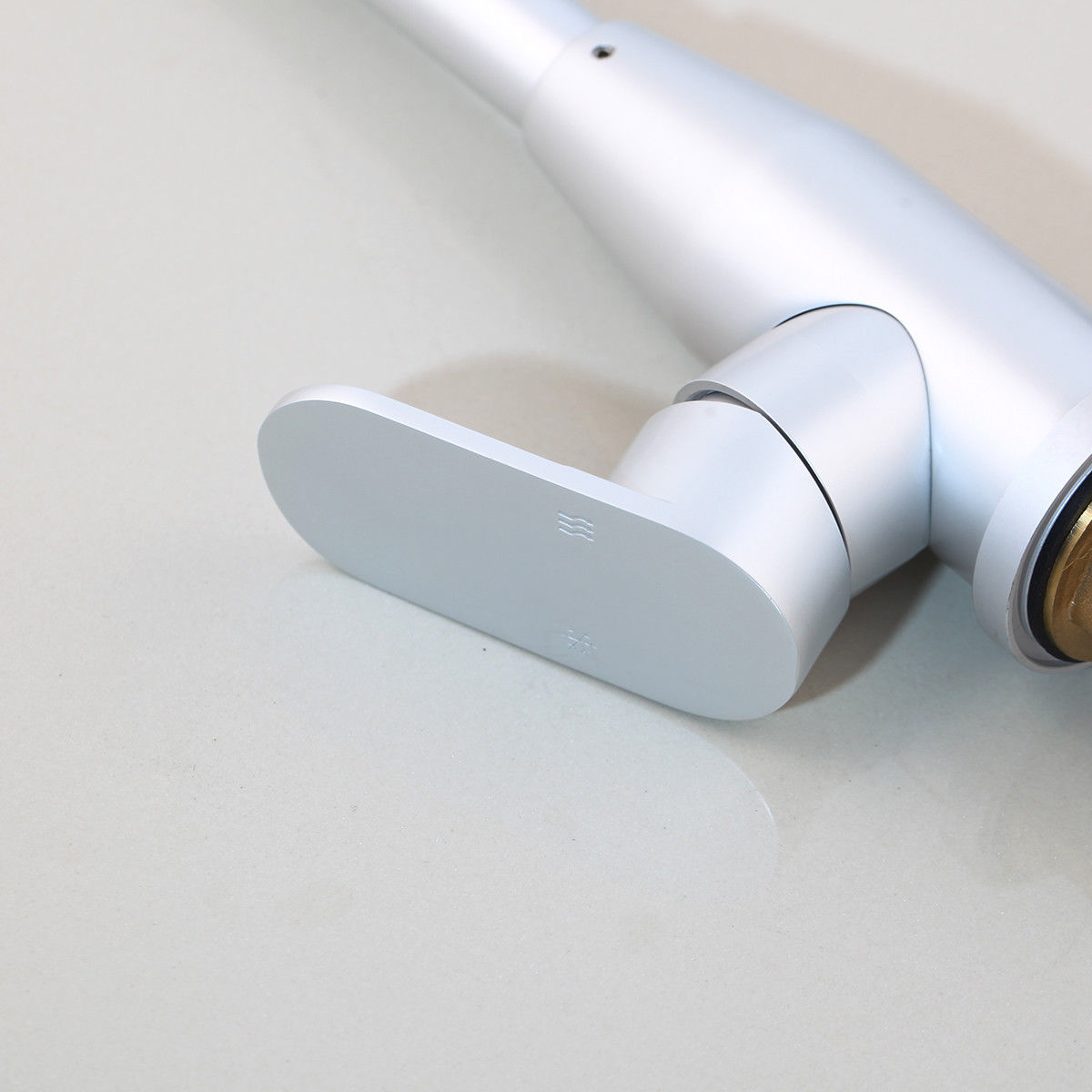 Aluminum kitchen faucet