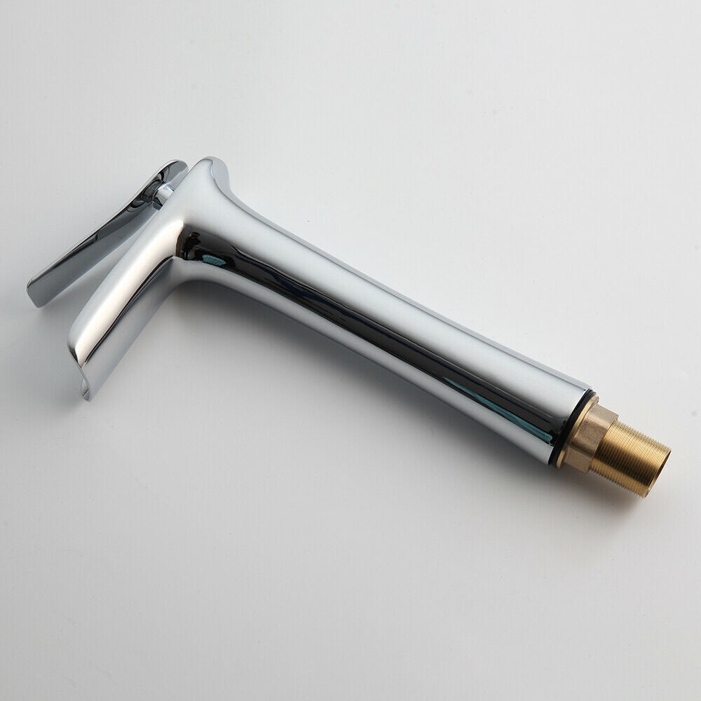 Elegant chrome waterfall tap