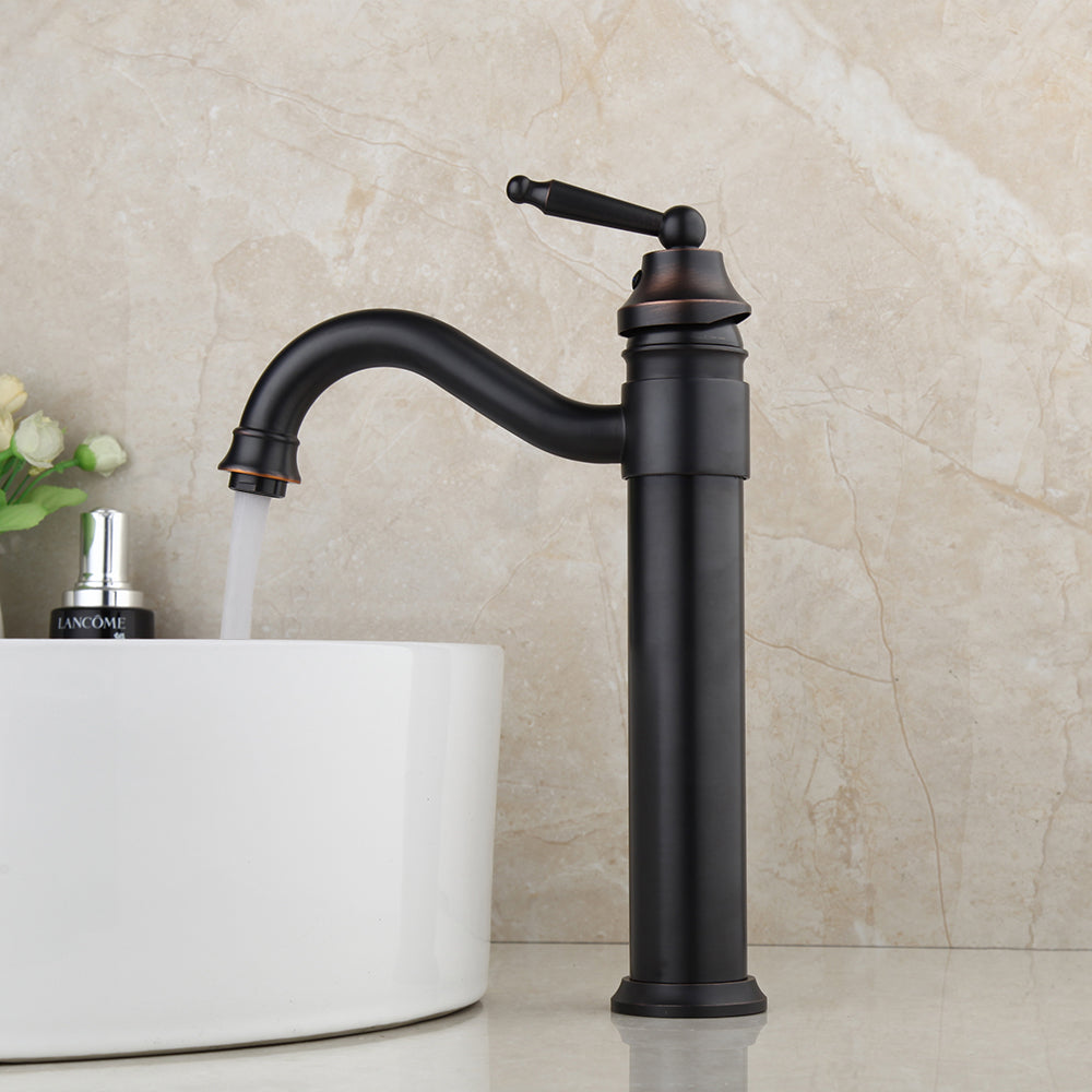 Luxe Olie Bronzen Wastafelkraan