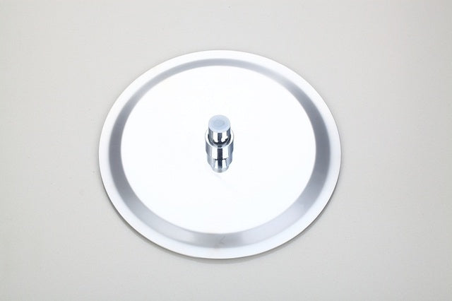 Large round stainless steel rain shower 400 mm