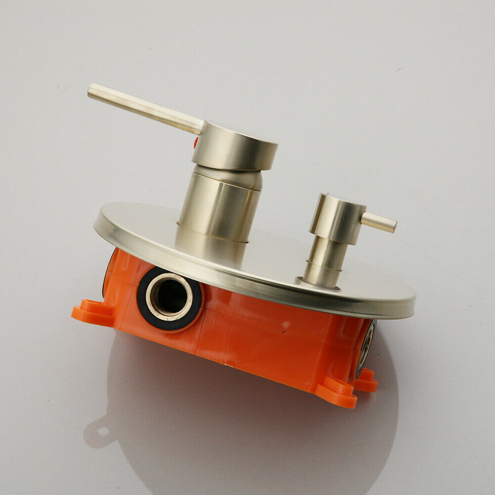 Matte gold built-in tap