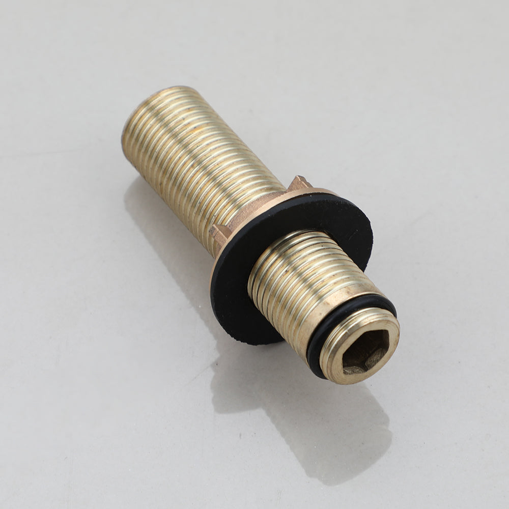 Threaded tube 7cm for mounting cold water tap G 1/2 size