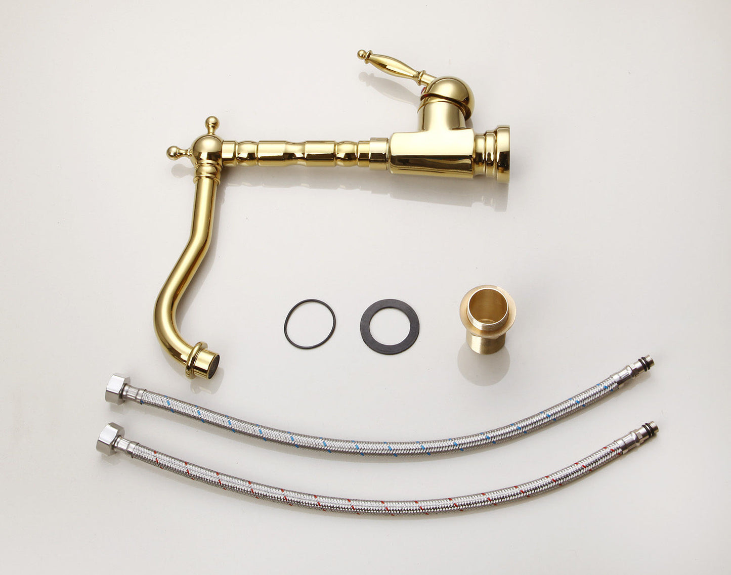 Goldener Schwenk-Mischbatterie