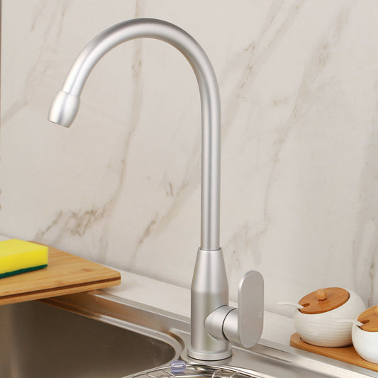 Aluminum kitchen faucet