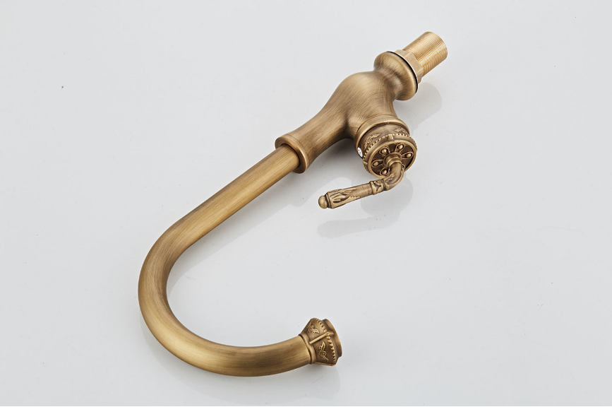 Elegant bronze faucet