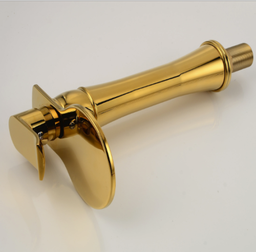 Luxurious gold faucet