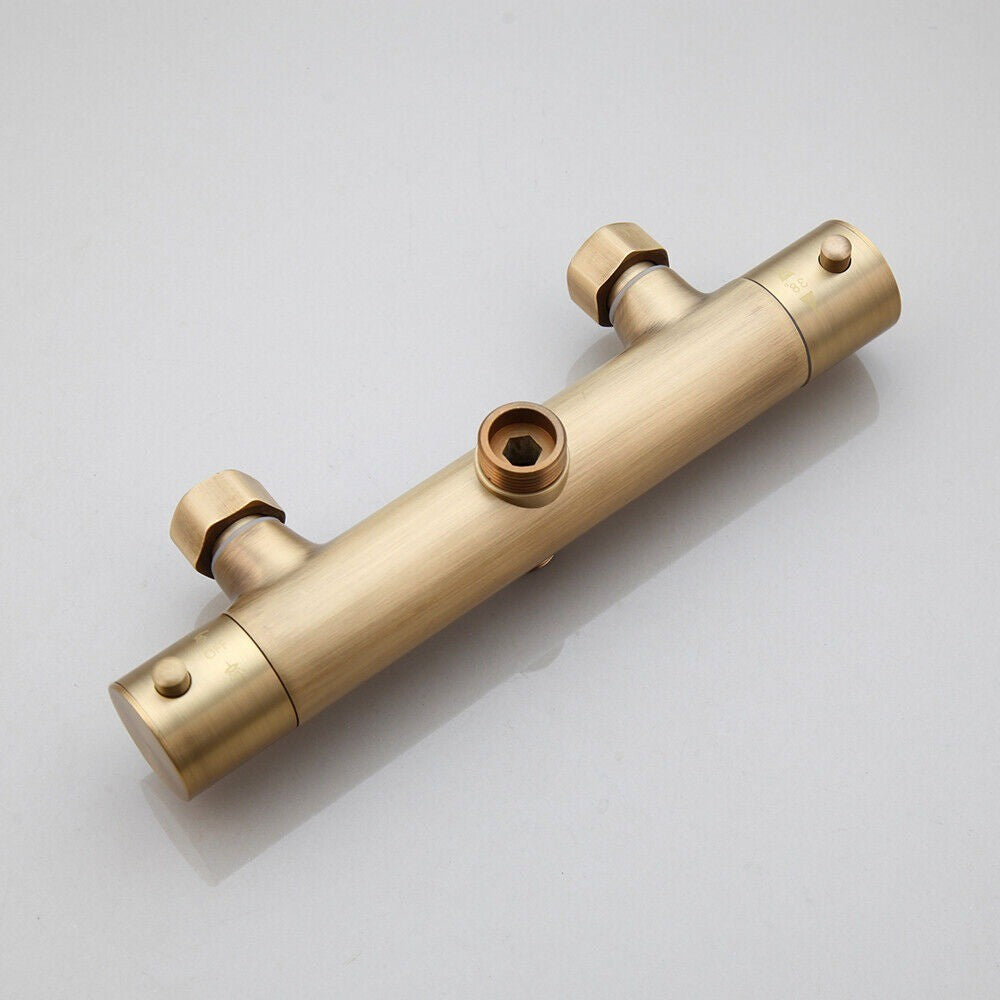 kraanlijf thermostatisch bronskleurig