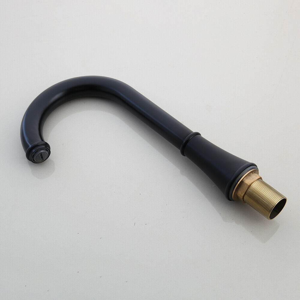 3-teiliger schwarzer Wasserhahn