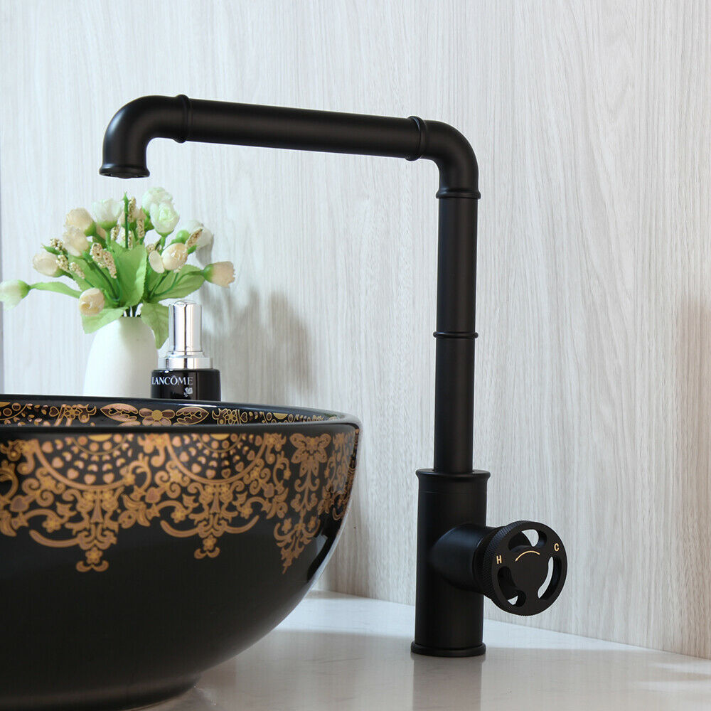 Black retro faucet