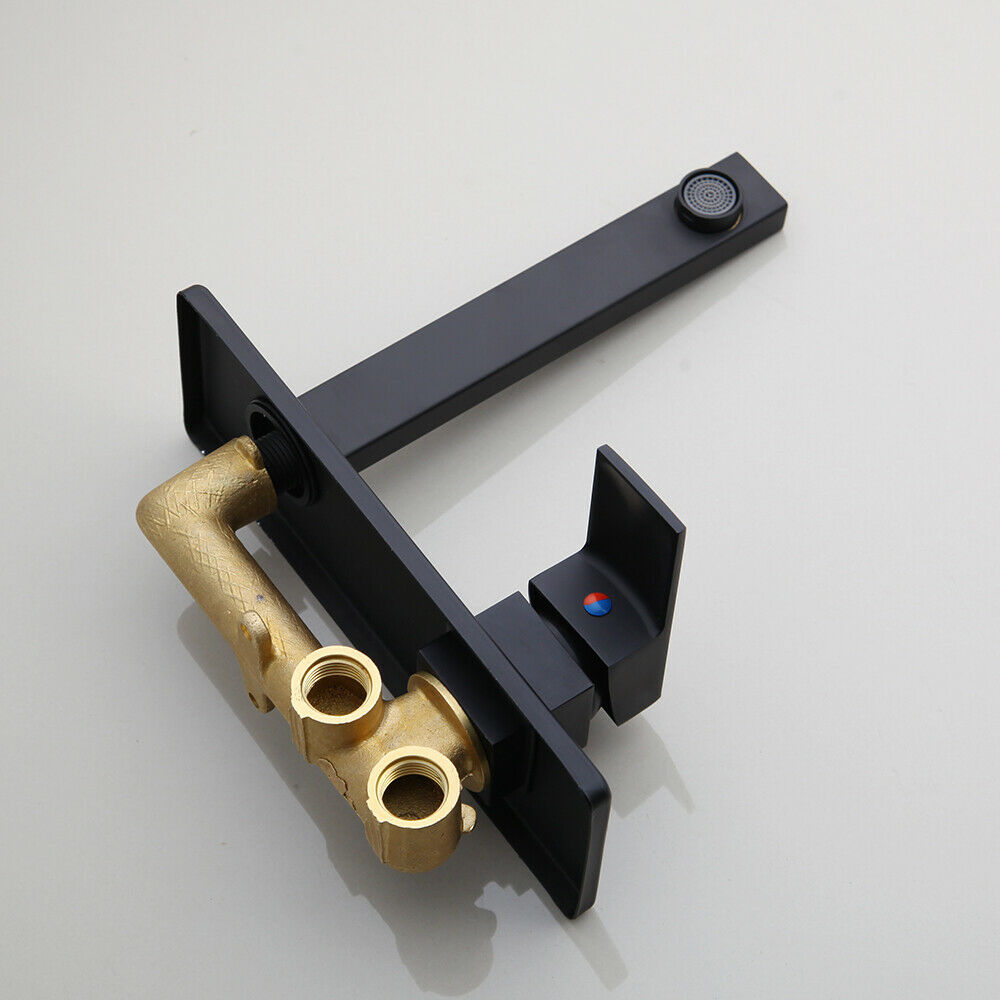 Unterputzarmatur schwarz