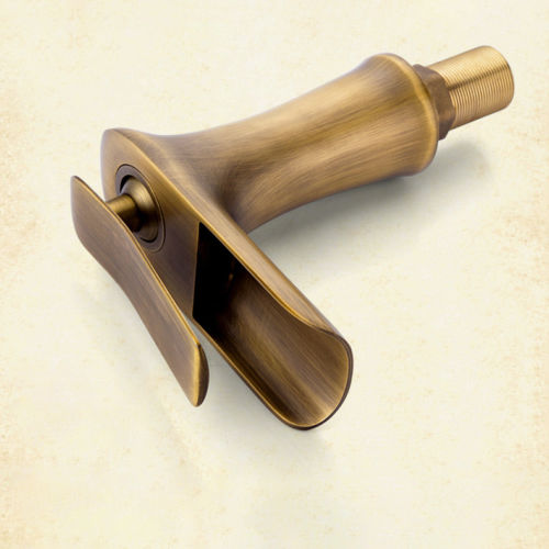 Bronze waterfall tap
