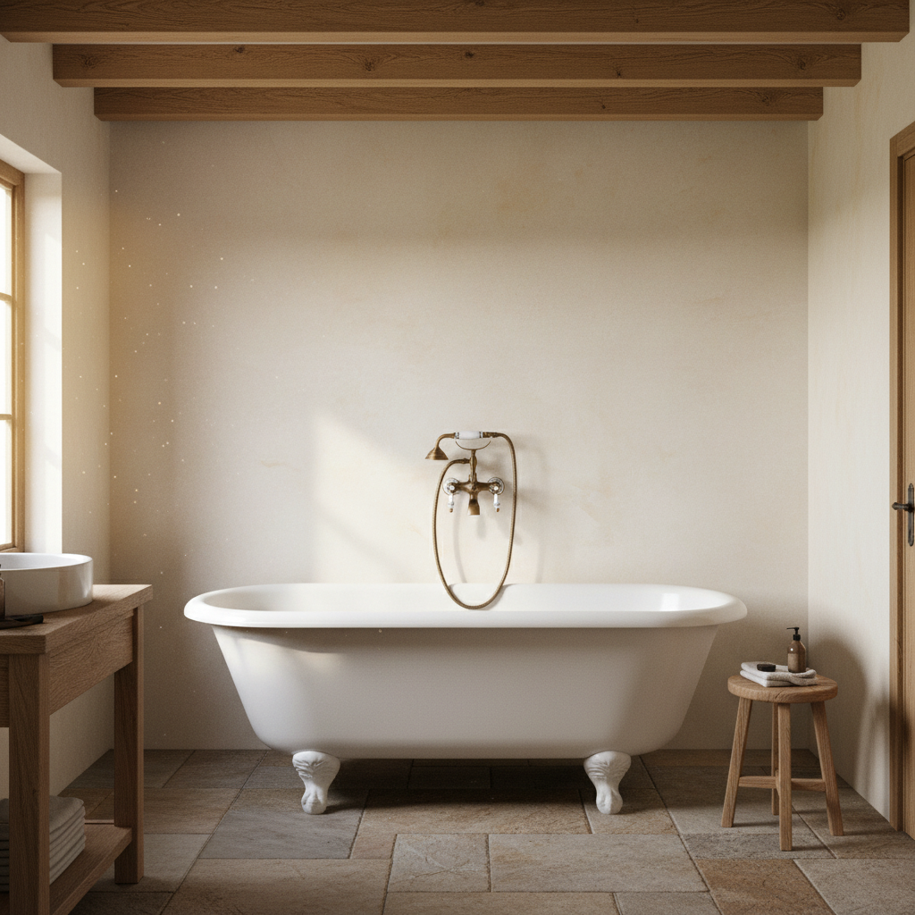 Country style bath tap mixer tap in bronze colour