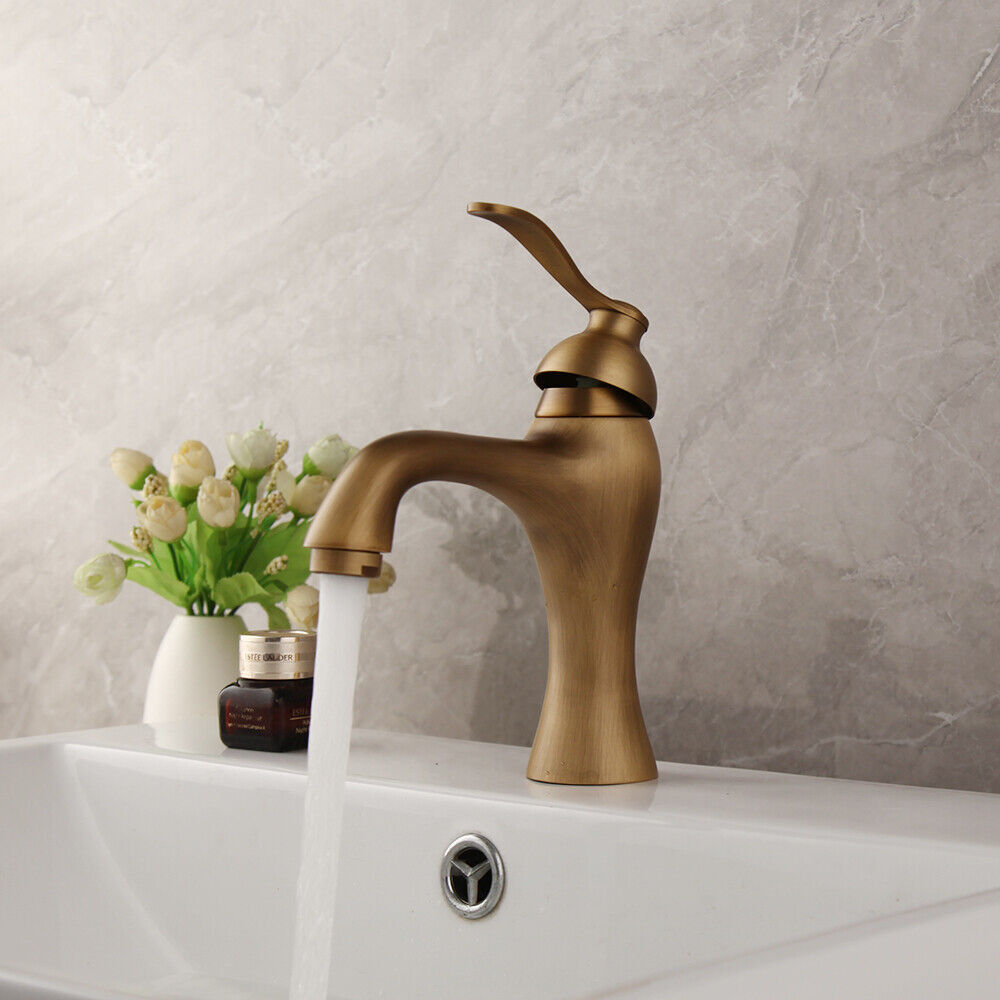 Bronzefarbene Waschtischarmatur Country