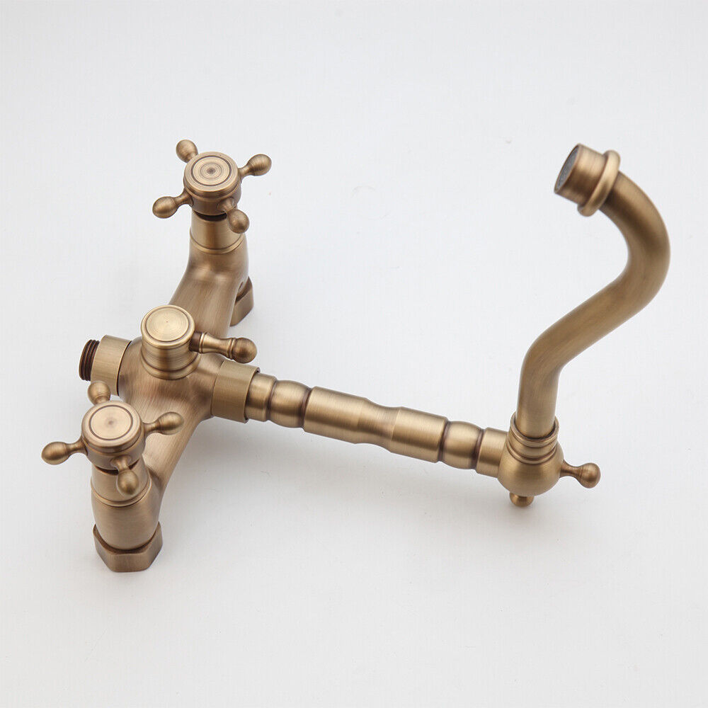 Bronzefarbener Landhaus-Wandhahn