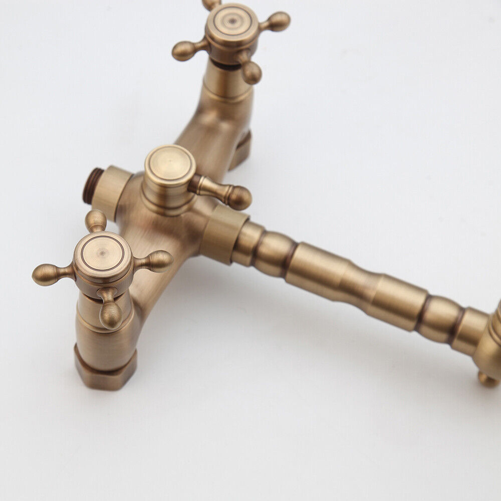 Bronzefarbener Landhaus-Wandhahn