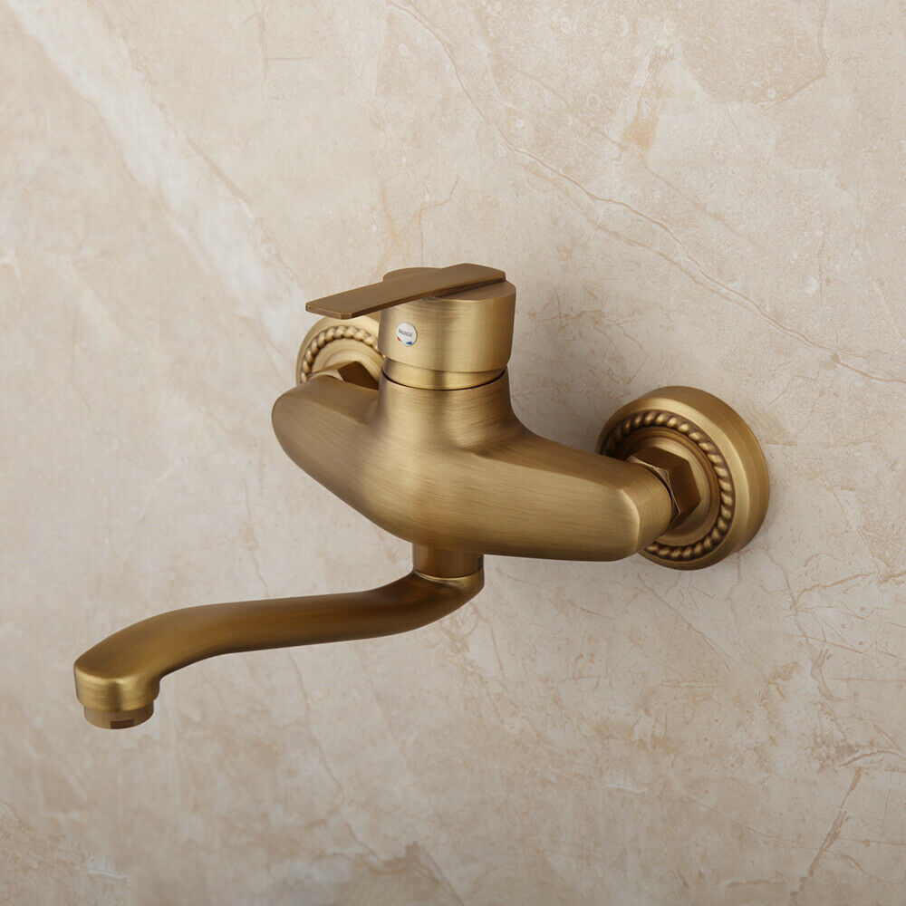 Nostalgischer Wandhahn aus Bronze