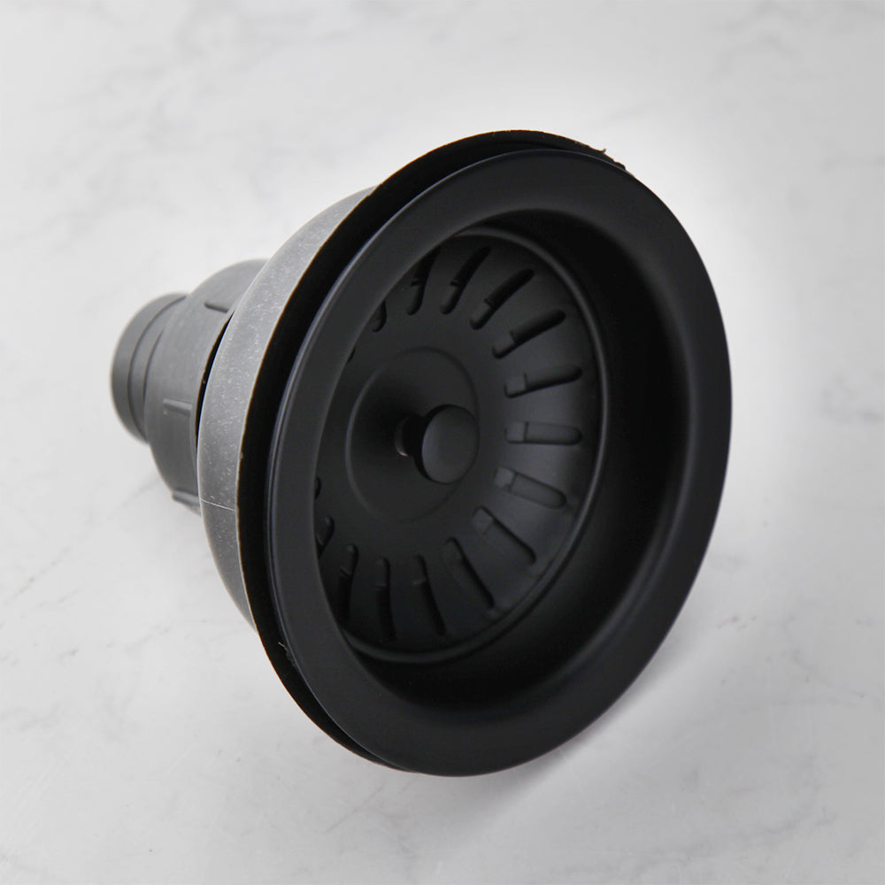 Country black sink drain