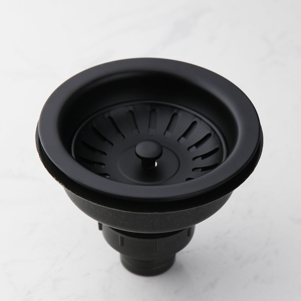 Country black sink drain